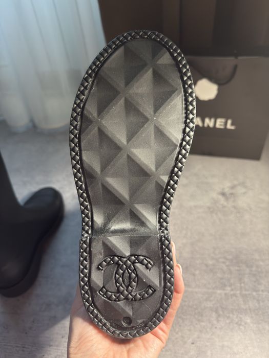 Гумові чоботи chanel