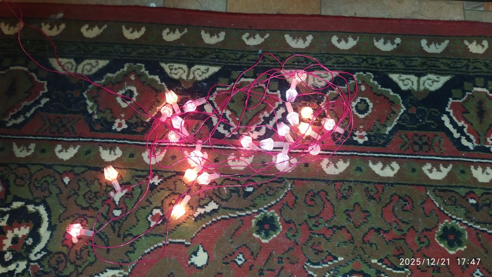 Ёлочная гирлянда Спектр - СССР