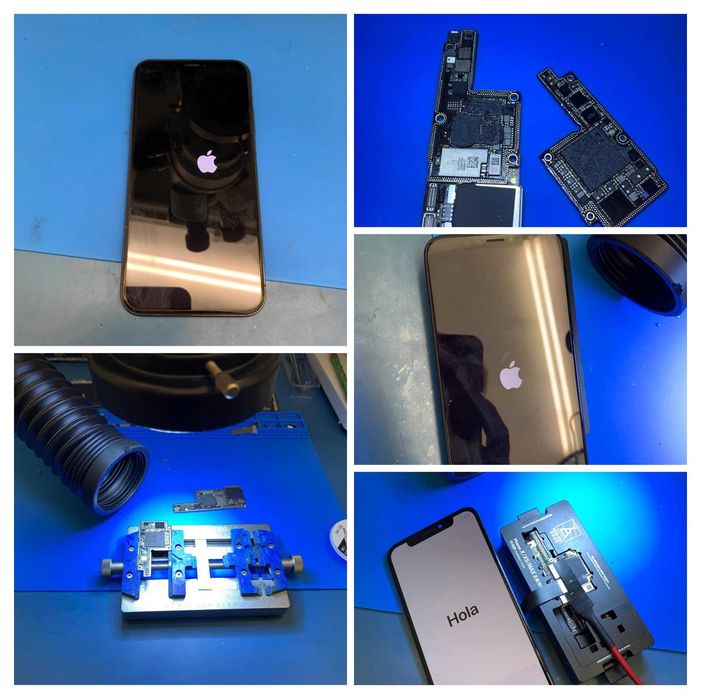 Wymiana Wyświetlacza Szybki Baterii Naprawa iPhone X 11 12 13 14 15 16 17 Pro Max