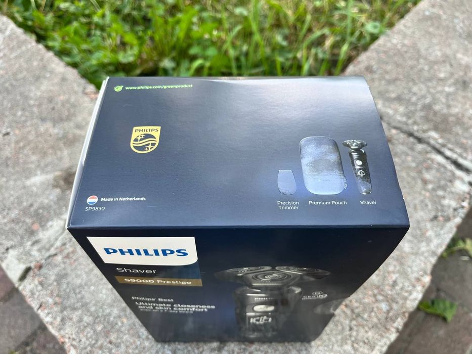 Бритва акумуляторна Philips series s9000 sp9830 шайвер безпровідна new ...