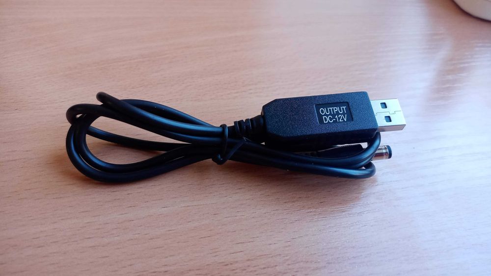 Кабель ACS перетворювач USB 5V 9v 12v роутер без світла