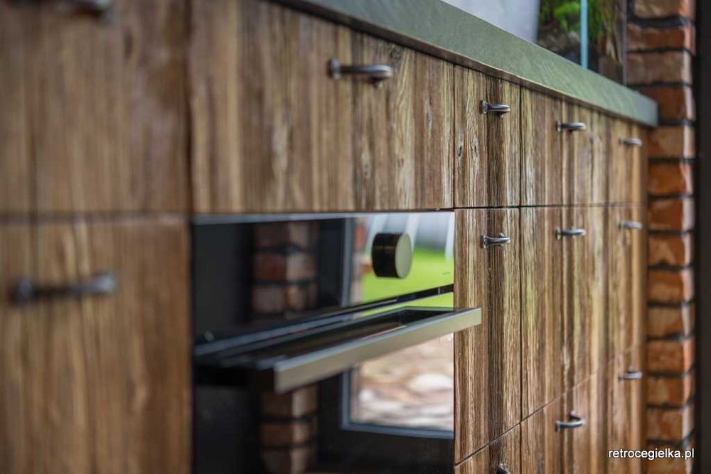 Fronty kuchenne ze starego drewna