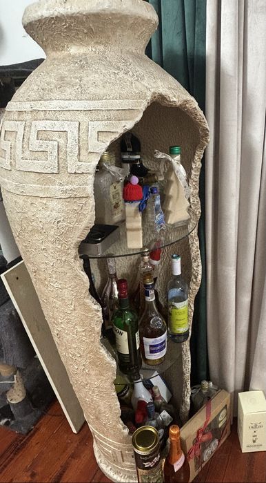 Barek grecki podświetlany