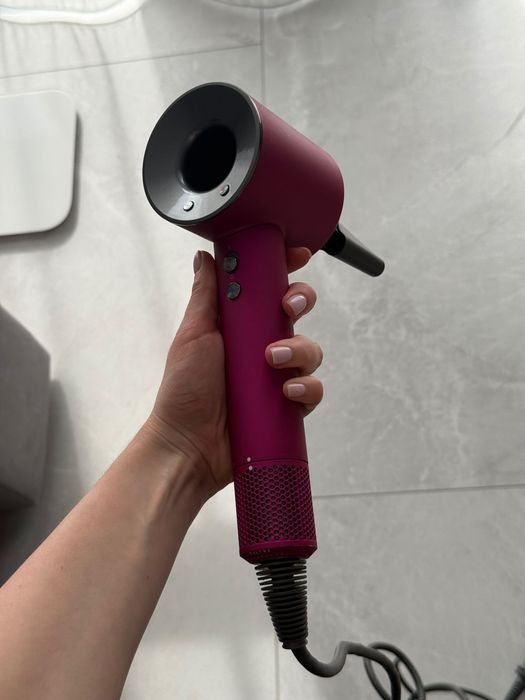 Фен Dyson Supersonic HD08 Fuchsia з іонізацією та захистом від перегріву