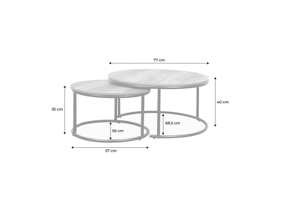 Mesa de centro como nova