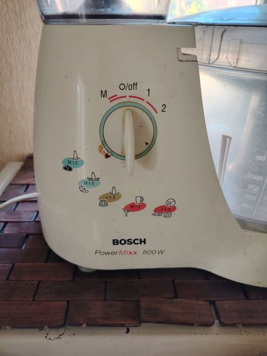 Кухонний комбайн Bosch power mixx 800w