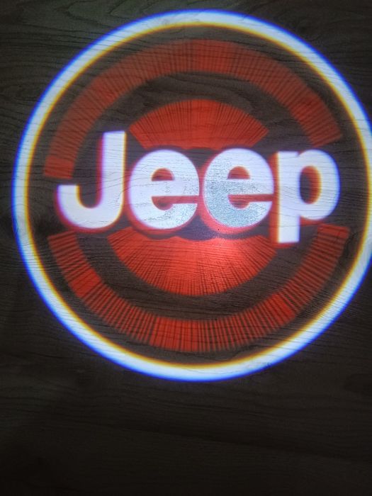 4x JEEP Logo LED Projektor