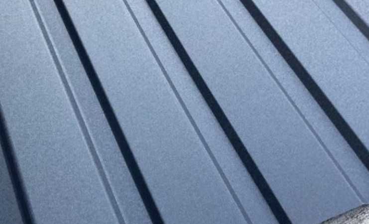 Профнастил антрацит  Профлист металопрофіль матовий графіт