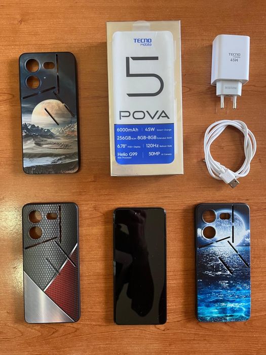 Tecno Pova 5 (8GB+8GB RAM/ 256 GB)