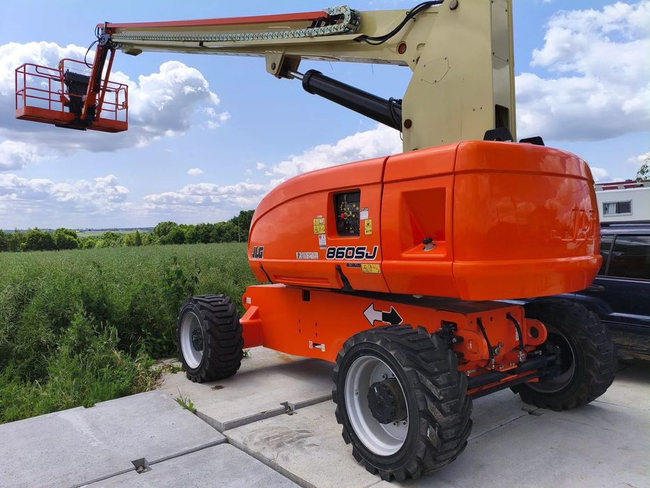JLG 860 SJ 28.2m  JLG 860 SJ 28.2m Podnośnik koszowy teleskopowy zwyżka podnośnik samoje
