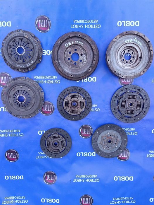 Зчеплення  Fiat Doblo Фіат Добло Combo D комбо 2001-2018 223 263 1.3 1.4 1.6 1.9 сцепление корзина диск щеплення маховик вінець вижимний підшипник