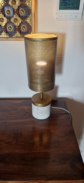 Lampka nocna indyjska,  kolonialna, dekoracja