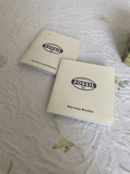 Relógio digital Fóssil branco