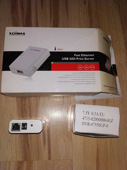 EDIMAX USB GDI Print Serwer 2.0