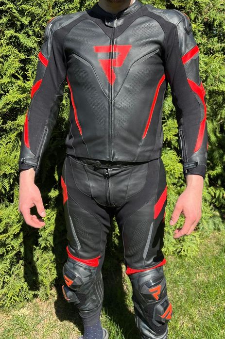 Kombinezon, zestaw kurtka, spodnie, rękawice buty na motor