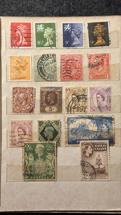 Duży zestaw znaczków Europy