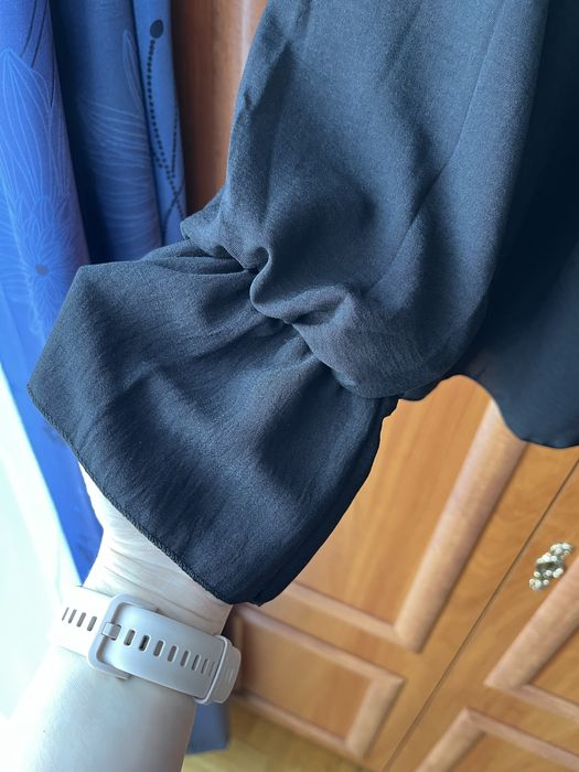 Bluzka hiszpanka czarna