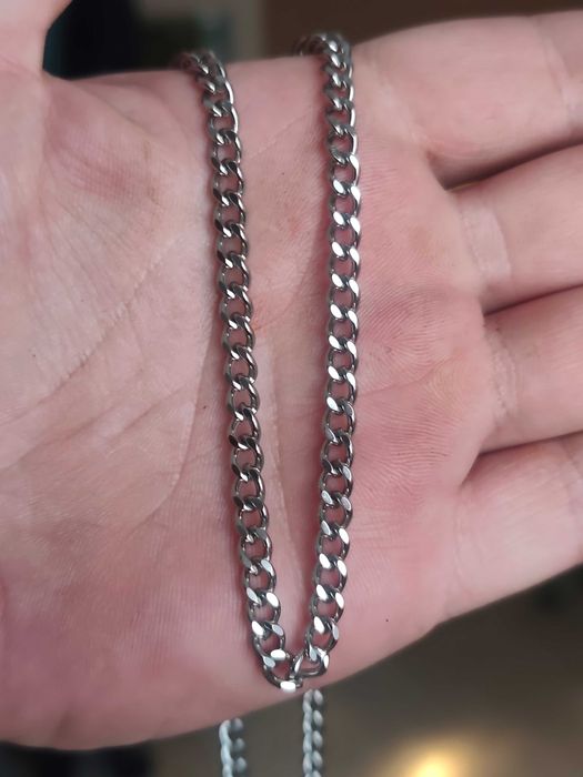 Naszyjnik męski , łańcuszek 5 mm , 60 cm