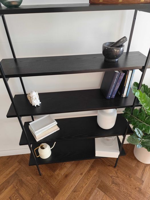 Regał czarny - stan idealny