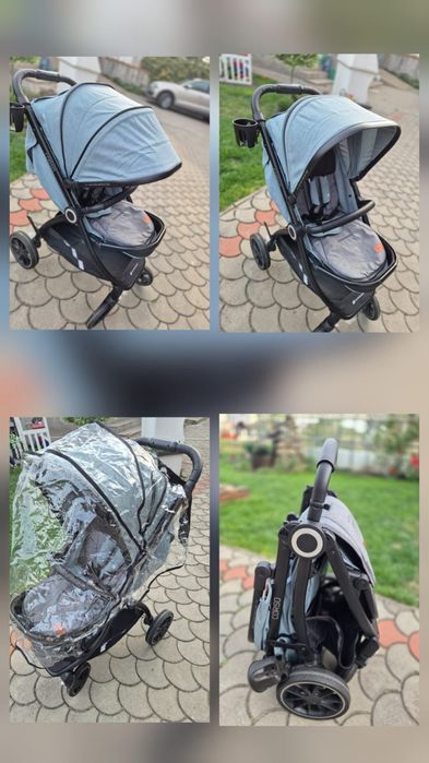 Wózek spacerowy EURO CART Corso IRON 2023