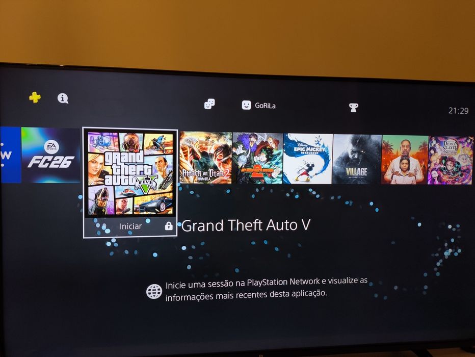 PlayStation 4 Pro+FIFA 26, GTA V, FireCry, Resident Evil