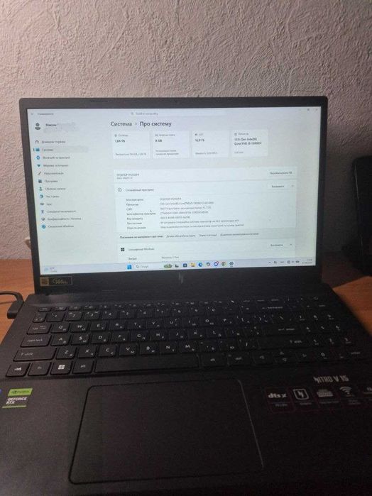 Ноутбук Acer Nitro V 15 ANV15-51 | i9-13900H / RTX 4060 8GB / 2TB SSD / 16GB DDR5