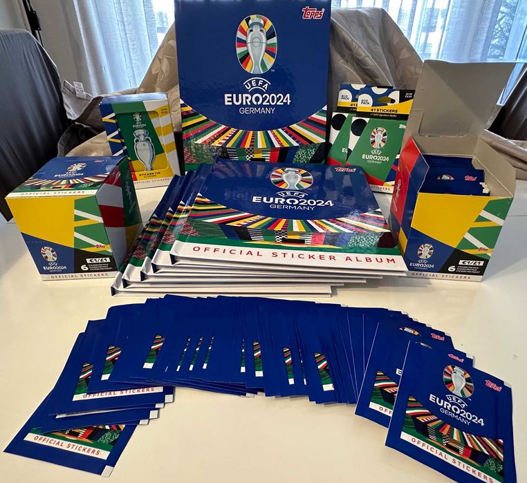 Vendo Cromos do Euro 2024 *TOPPS* (460 diferentes)