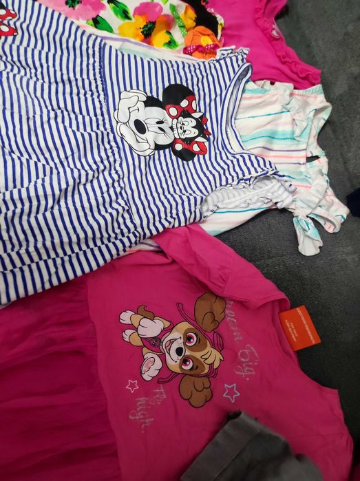 Mix paczki 110-116 cm dziewczynka ubrania