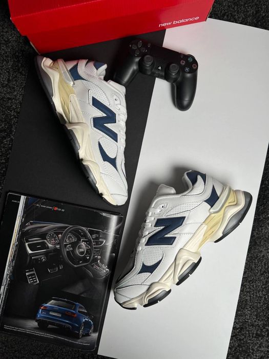 Чоловічі кросівки нью беланс New Balance 9060 White Navy [41,42,43,44,45]
