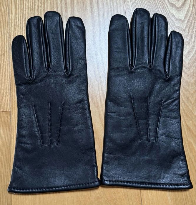 Rękawiczki męskie skórzane