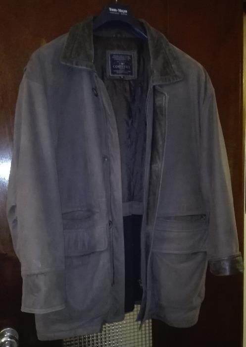 casaco couro CORTEFIEL