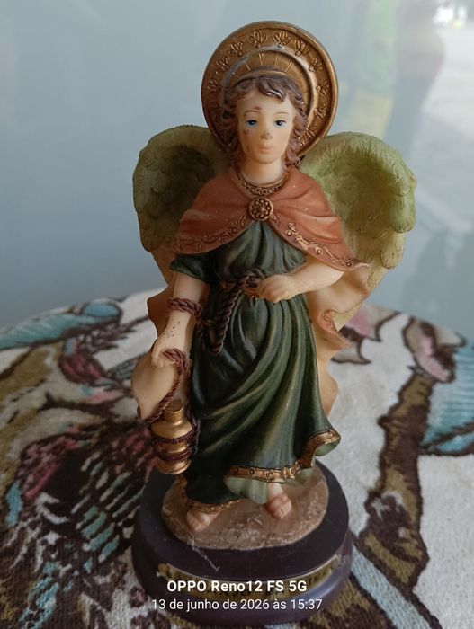 Estátua Arcanjo Saltiel Marfinite