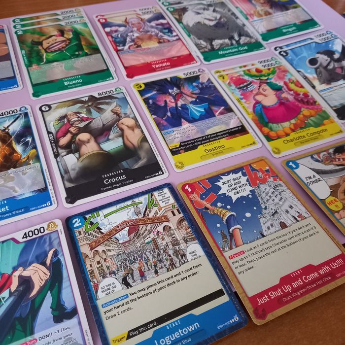 One piece card game 35 kart [EB01 oraz OP06]