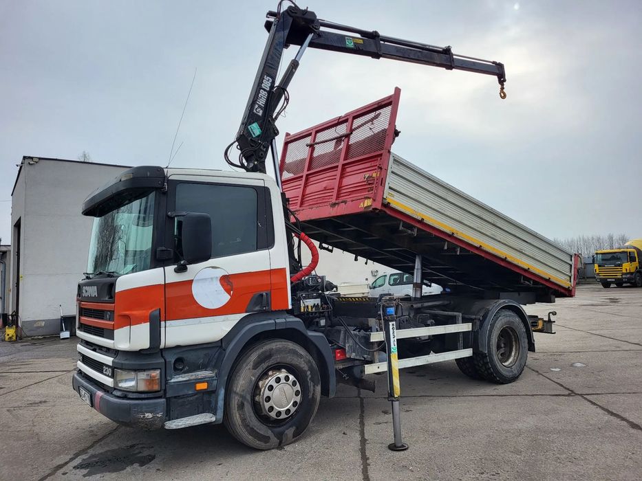 Scania 94D  SCANIA 94D HDS Wywrotka