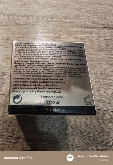 Lancome -Absolue krem