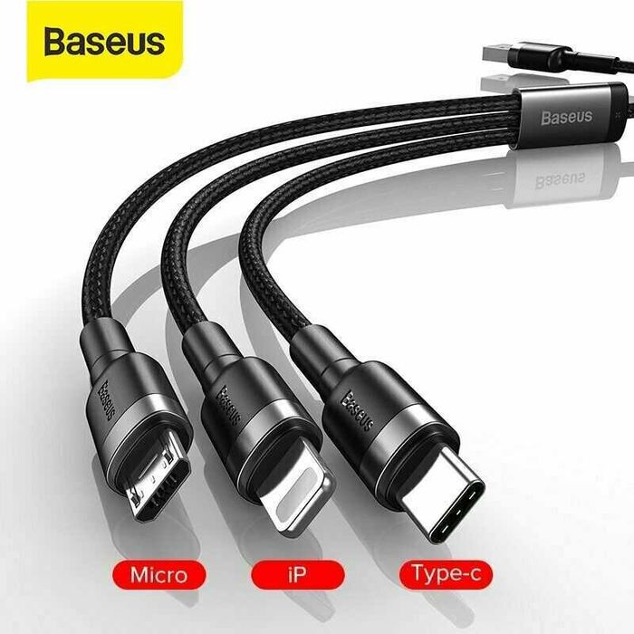 Triple Cable for Micro USB, Type-C, and Lightning64738999580035121