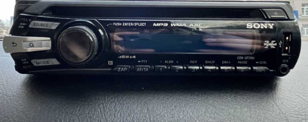 Radio samochodowe SONY CDX-GT35U | CD | USB | AUX | Sprawne