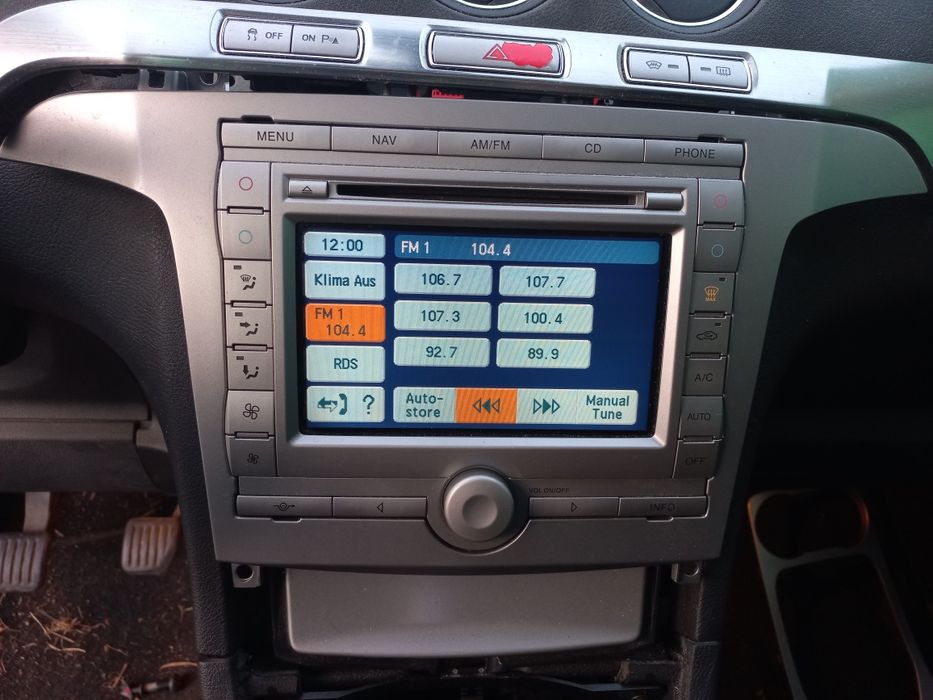 Radio ford s-max  z nawigacja plus kod