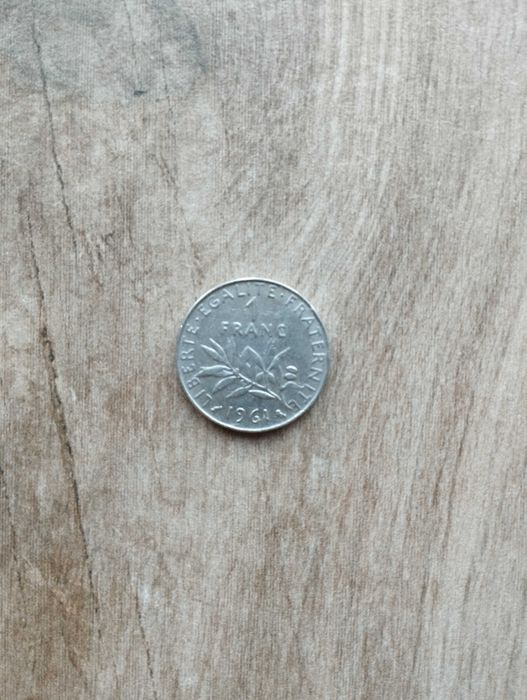 Moeda 1 Franco 1961