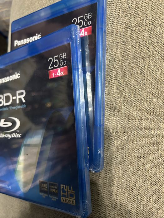 Новые Blu-ray диски Panasonic BD-R 25GB — оригинал