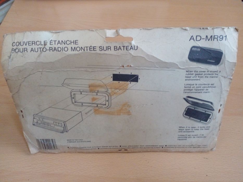 Proteção marine Pioneer p/auto rádiorádio