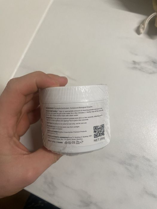 Uniwersalny proszek do czyszczenia kuchni, mocny odrdzewiacz 250 g