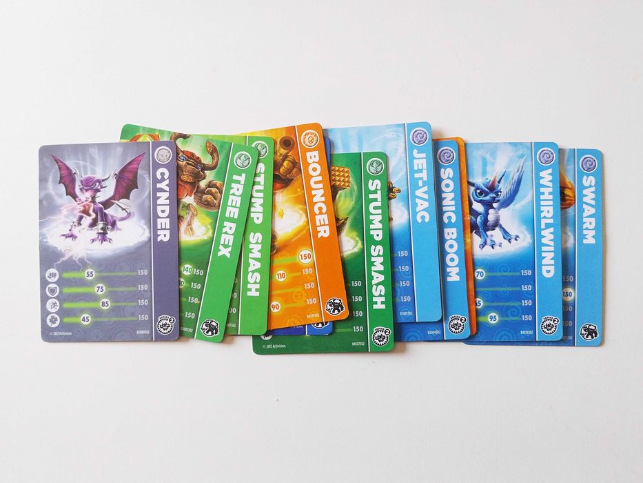 11 cartas SKYLANDERS GIANTS | Activision