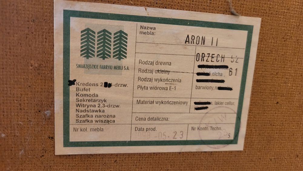 Aron Witryna 2, Swarzędzkie Meble