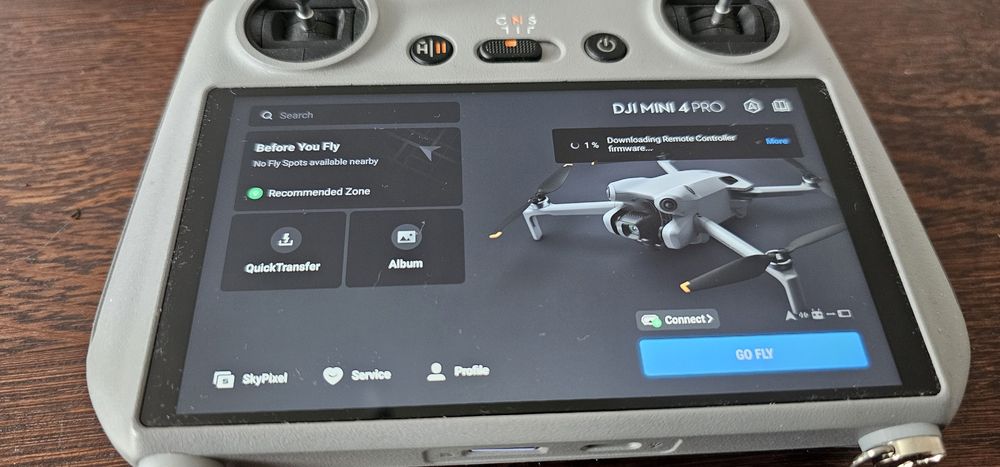 DJI Mini 4 pro FMC bez limitu wysokości