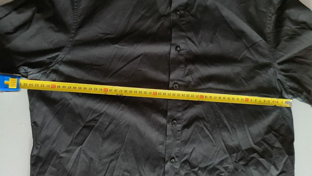 Bawełniana koszula r. XL slim fit