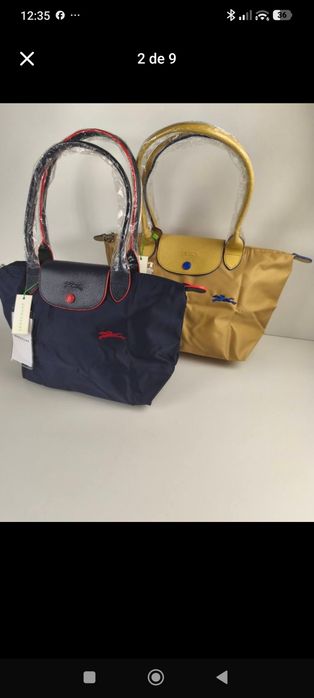 Mala de mão longchamp