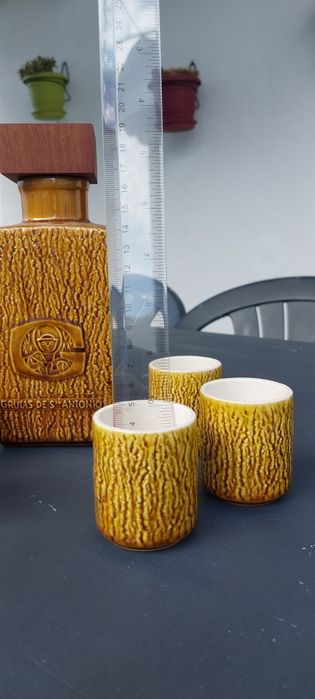 Conjunro garrafa e 6 copos