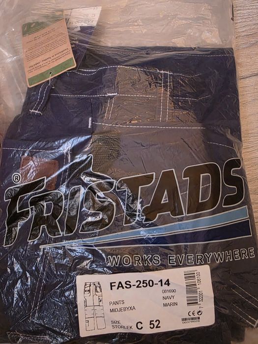 Шведские рабочие брюки Fristads FAS-250-14 (Размер C52 / L-XL) Новые