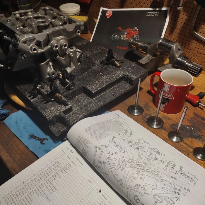 Motor Ducati Panigale 1199S ( Peças )